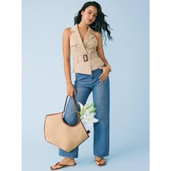 CIDER Honey Jeans Wide Leg Size M Medium Baggy NWT - Picture 1 of 9